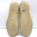 Golden Goose Superstar Sneakers White Leather with Red Heel Tab Size 37