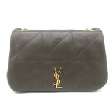 Saint Laurent Mini Jamie 4.3 Patchwork Leather Shoulder Bag Olive Brown