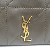 Saint Laurent Mini Jamie 4.3 Patchwork Leather Shoulder Bag Olive Brown