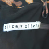 Alice + Olivia Harmony Leopard Print Mini Slip Dress Size 2