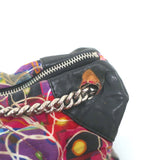 Chanel 2008 Kaleidoscope Tote Multi Printed Quilted Satin Large Shoulder Bag