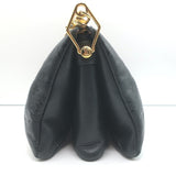 Louis Vuitton Coussin PM Crossbody Bag Black Monogram Embossed Leather