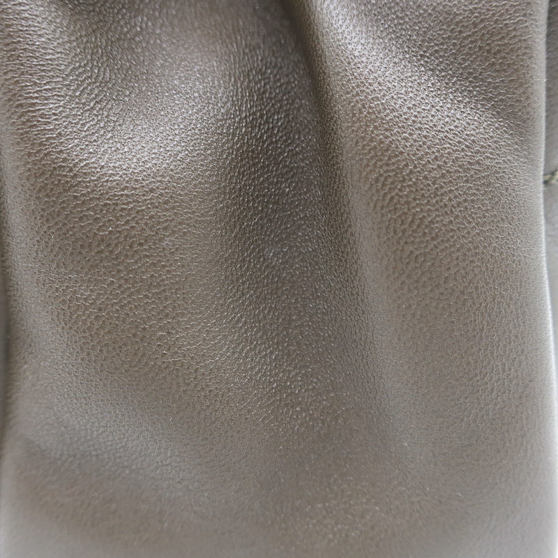 Saint Laurent Mini Jamie 4.3 Patchwork Leather Shoulder Bag Olive Brown
