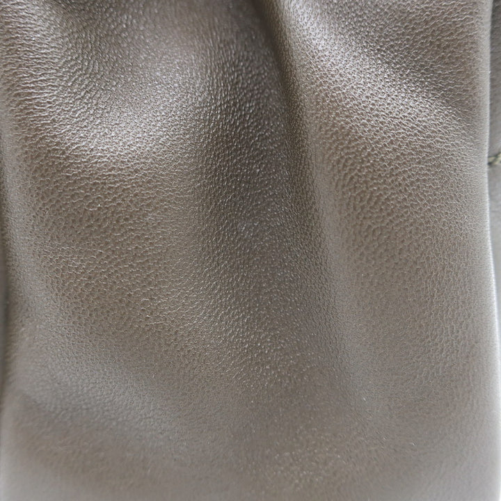 Saint Laurent Mini Jamie 4.3 Patchwork Leather Shoulder Bag Olive Brown