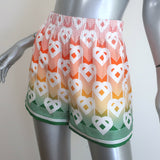 Casablanca Gradient Heart Monogram Shirt & Shorts Set Multi Size 36/Extra Small