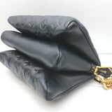Louis Vuitton Coussin PM Crossbody Bag Black Monogram Embossed Leather