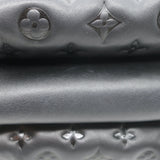 Louis Vuitton Coussin PM Crossbody Bag Black Monogram Embossed Leather