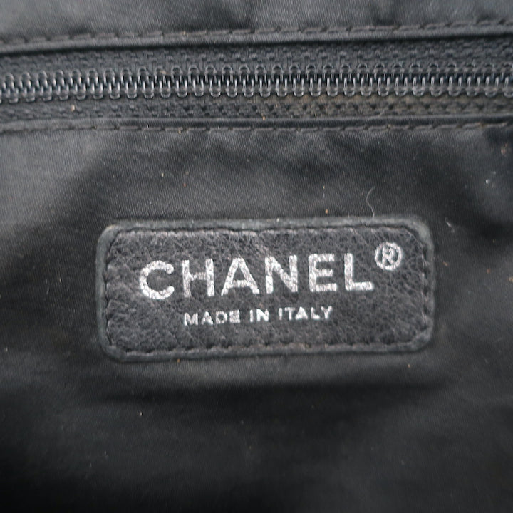Chanel 2008 Kaleidoscope Tote Multi Printed Quilted Satin Large Shoulder Bag
