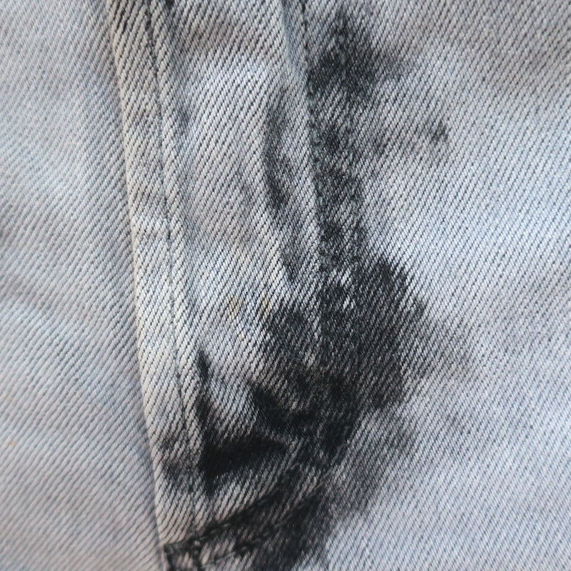 Christian Dior 01 Tie Dye Jeans Gray Denim Size US 4
