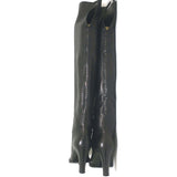 Ralph Lauren Collection Over the Knee Boots Black Leather Size 7