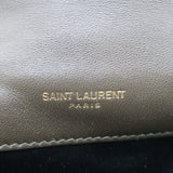 Saint Laurent Mini Jamie 4.3 Patchwork Leather Shoulder Bag Olive Brown