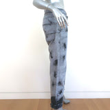 Christian Dior 01 Tie Dye Jeans Gray Denim Size US 4
