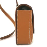 Hermes Mini Della Cavalleria Crossbody Bag Gold Veau Epsom Leather NEW