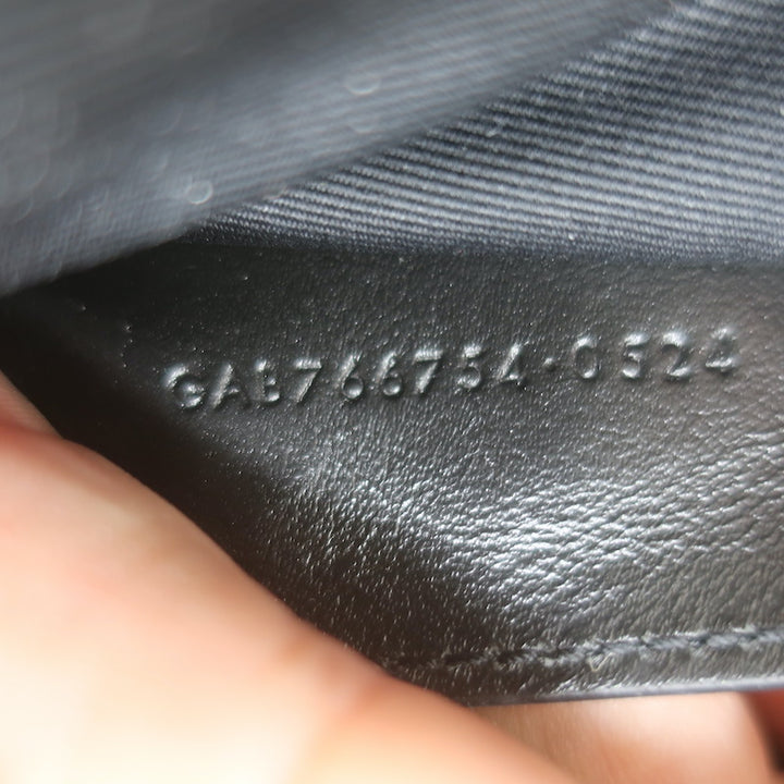Saint Laurent Mini Jamie 4.3 Patchwork Leather Shoulder Bag Olive Brown