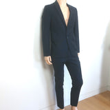Paul Smith Tailored Fit Two-Button Suit Navy Wool-Mohair Size 38