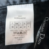 Christian Dior 01 Tie Dye Jeans Gray Denim Size US 4