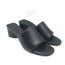 Bottega Veneta The Band Mules Black Leather Size 40 Slide Sandals