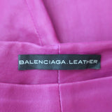 Balenciaga Stretch Leather Leggings Orchid Size 36
