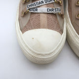 Christian Dior Walk'n'Dior Cannage Technical Mesh Sneakers Nude Size 38.5