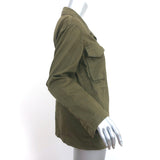 Marc by Marc Jacobs Field Jacket Army Green Cotton Size Extra Small