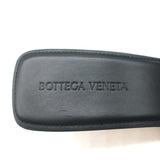 Bottega Veneta The Band Mules Black Leather Size 40 Slide Sandals