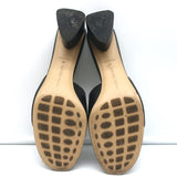 Bottega Veneta The Band Mules Black Leather Size 40 Slide Sandals