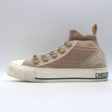 Christian Dior Walk'n'Dior Cannage Technical Mesh Sneakers Nude Size 38.5