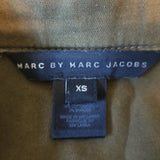Marc by Marc Jacobs Field Jacket Army Green Cotton Size Extra Small