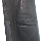 Balenciaga Stretch Leather Leggings Black Size 36