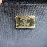 Chanel 19 Quilted Denim Wallet on Chain Indigo Small Crossbody Bag