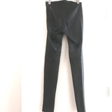 Balenciaga Stretch Leather Leggings Black Size 36
