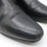 Saint Laurent Blake Jodhpur Ankle Boots Black Leather Size 38.5