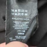 Balenciaga Stretch Leather Leggings Black Size 36