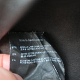 Balenciaga Stretch Leather Leggings Black Size 36