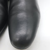 Saint Laurent Blake Jodhpur Ankle Boots Black Leather Size 38.5
