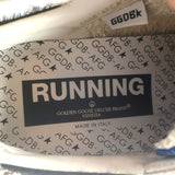 Golden Goose Zoo Puzzle running sole sneakers in printed calf hair multi-color, authentic pre-owned luxury, size 38