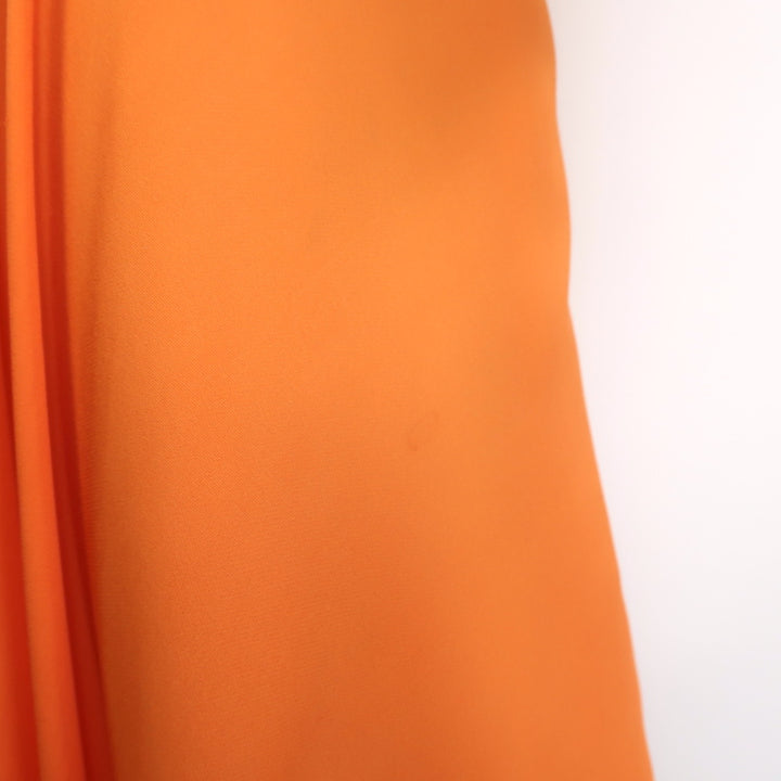 Veronica Beard Roksanda Button-Front Midi Dress Tangerine Silk-Blend Size 4