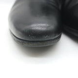 Saint Laurent Blake Jodhpur Ankle Boots Black Leather Size 38.5