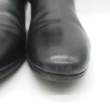 Saint Laurent Blake Jodhpur Ankle Boots Black Leather Size 38.5