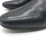 Saint Laurent Blake Jodhpur Ankle Boots Black Leather Size 38.5