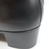 Saint Laurent Blake Jodhpur Ankle Boots Black Leather Size 38.5