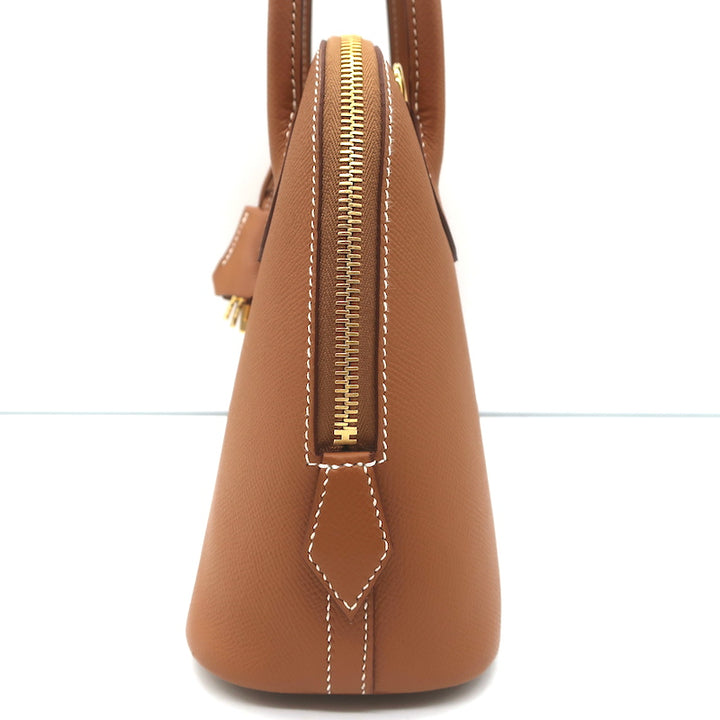 Hermes 2023 Bolide 1923 25 Bag Gold Epsom Leather NEW