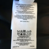 Brooks Brothers Checked Button Front Jacket Navy Linen-Blend Size 4