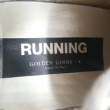 Authentic Golden Goose Running Sole sneakers in zebra and leopard calf hair, multi-color, gently pre-owned.