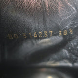 Saint Laurent Blake Jodhpur Ankle Boots Black Leather Size 38.5