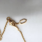 Bvlgari Serpenti Diamond and Malachite Necklace 18k Rose Gold