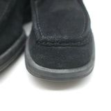 Salvatore Ferragamo Lace-Up Desert Shoes Black Suede Size 9