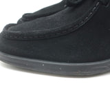 Salvatore Ferragamo Lace-Up Desert Shoes Black Suede Size 9