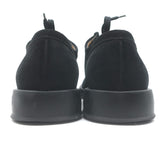 Salvatore Ferragamo Lace-Up Desert Shoes Black Suede Size 9