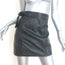 J Brand Christa Leather Mini Skirt Black Size Small